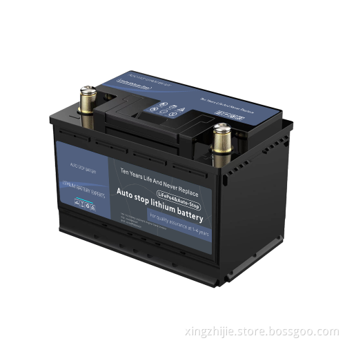 Maintenance-Free 12V 135Ah LiFePO4 Car Start-Stop Battery